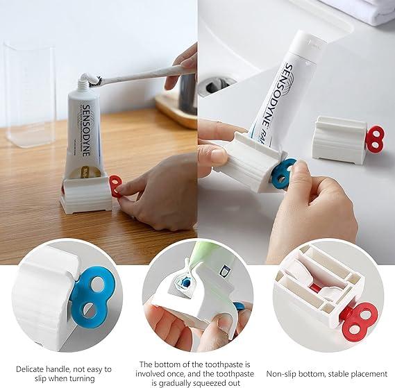 YTM YTM Toothpaste Squeezer Toothpaste Tube Squeezers, Multi-Purpose Tube Squeezing Tool, Rolling Toothpaste Holder (Pack of 1)