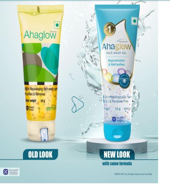 AHAGLOW Ahaglow Advanced - Tube of 50g Face Wash Gel