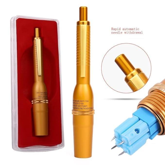 Generic Acuressure/Acupuncture hijama lancent pen needle [ pack of 2 ] [ total needles 100 ]
