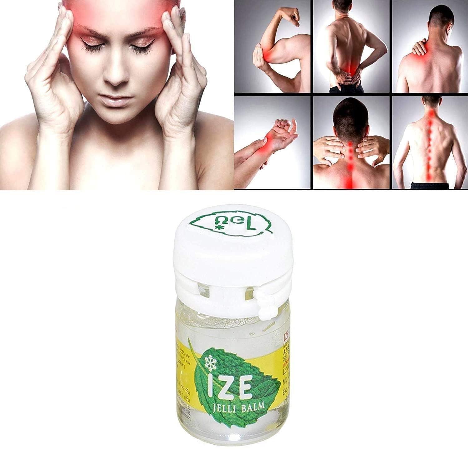Generic IZE Jelli Jelly Balm II Inhalation Relieve Dizziness & Insect Bites Travel 7g (Pack of 8)