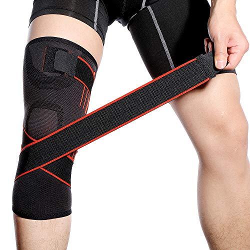 Decdeal Decdeal Knee Support Professional Protectives Sports Knee Pad Outdoor Running Knee Pads Green XL