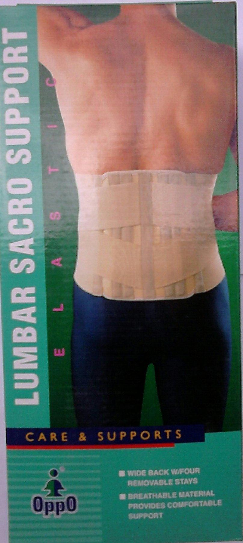 Oppo Medical Oppo Lumbar Sacro Support Elastic Pain Relief Comfort - Large