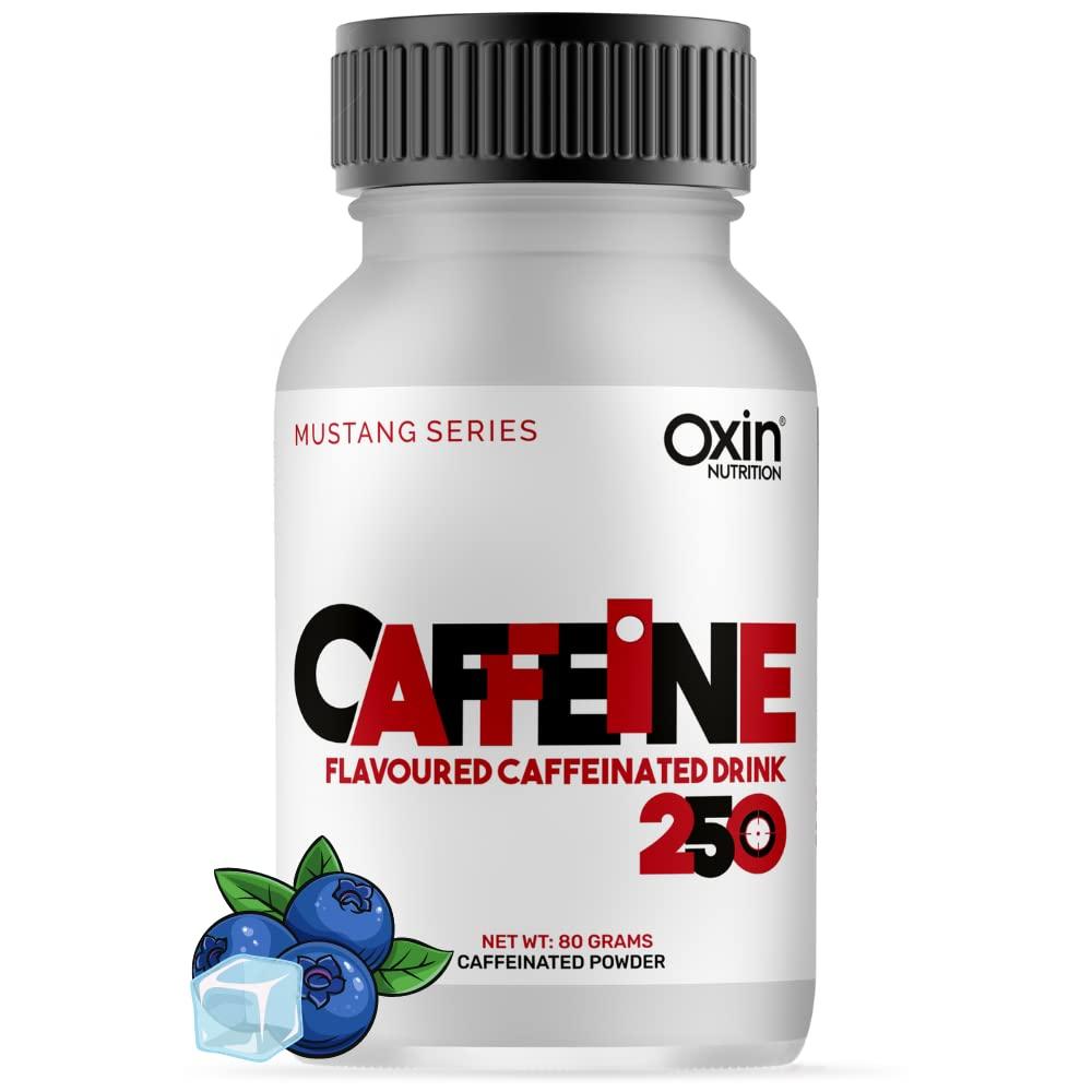 Oxin Nutrition – Desire to be distinct Oxin Nutrition – Desire to be distinct Caffeine 250 Pre Workout Natural Caffeine Powder Supplement, Pack of40 Servings (Berry Icy Blue)