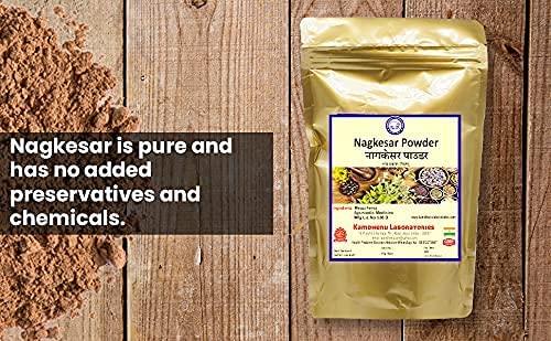 Kamdhenu Laboratories Kamdhenu Nagkesar Powder 100 grams, Pack of 1| Mesua Ferrea Powder | Nag Kesar Powder| Ochrocarpus Longifolius | Cobra\'s Saffron