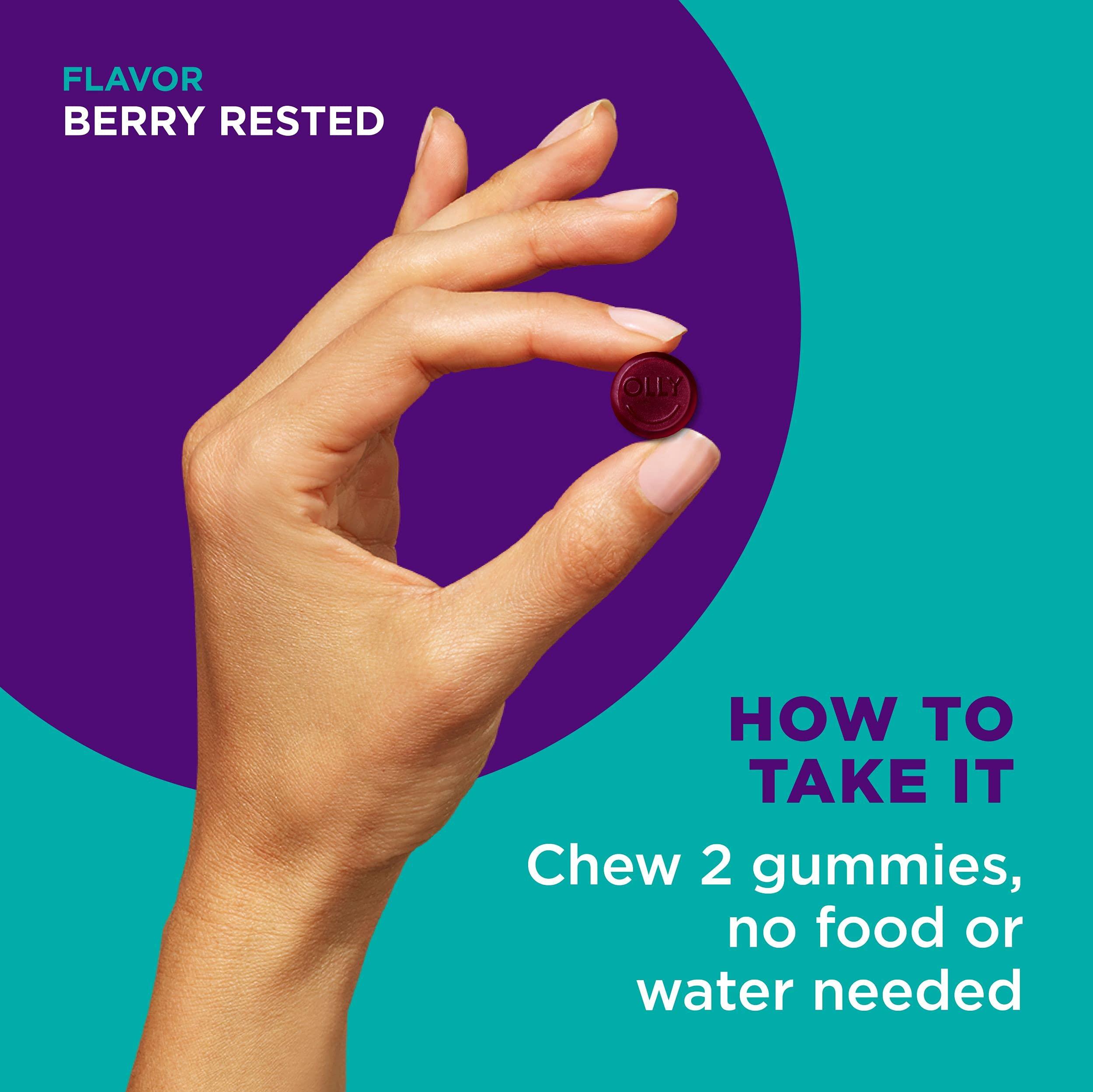 OLLY Olly Muscle Recovery Sleep Gummies Berry Flavor, 40 Count