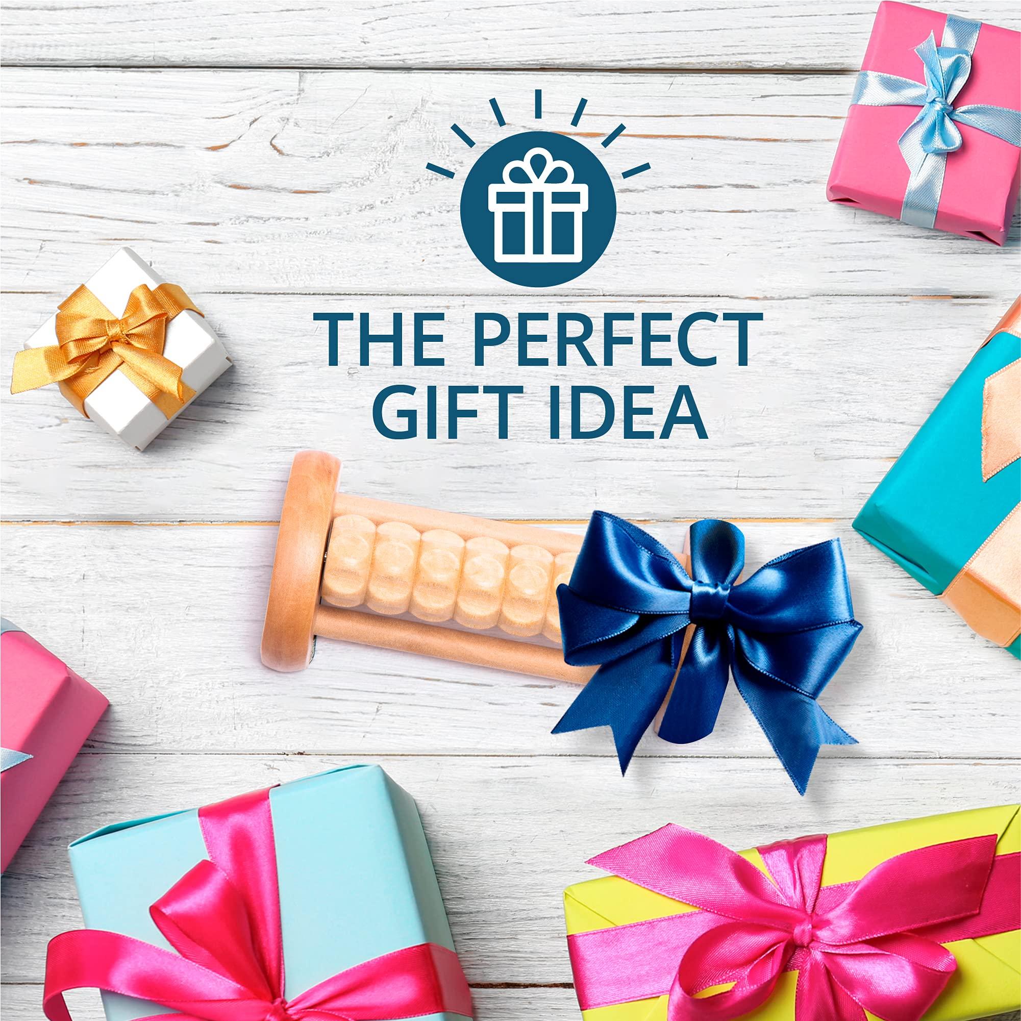 TheraFlow TheraFlow Foot Massager Roller - Relieve Foot Arch Pain, Plantar Fasciitis, Aches & Soreness - Stimulates Myofascial Release to Ease Tension/ Tightness in the Fascia & Foot Arch