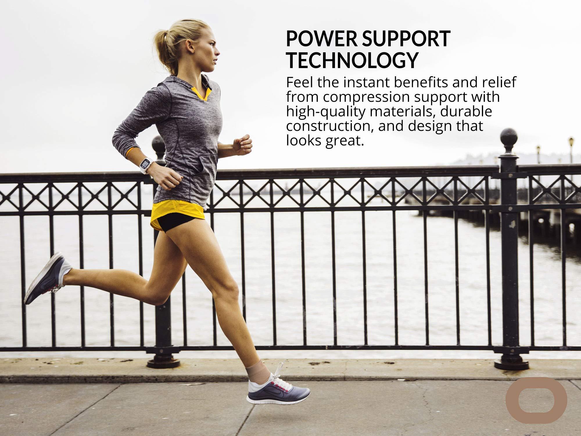 Crucial Compression Plantar Fasciitis Socks with Arch Support for Men & Women - Ankle Compression Socks for Foot and Heel Pain Relief - Better Than Night Splint Brace, Orthotics, Inserts, Insoles