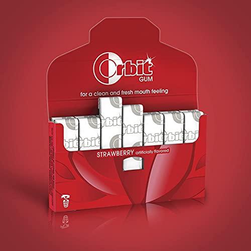 Orbit Orbit Strawberry Gum 14 Pieces, 33 g