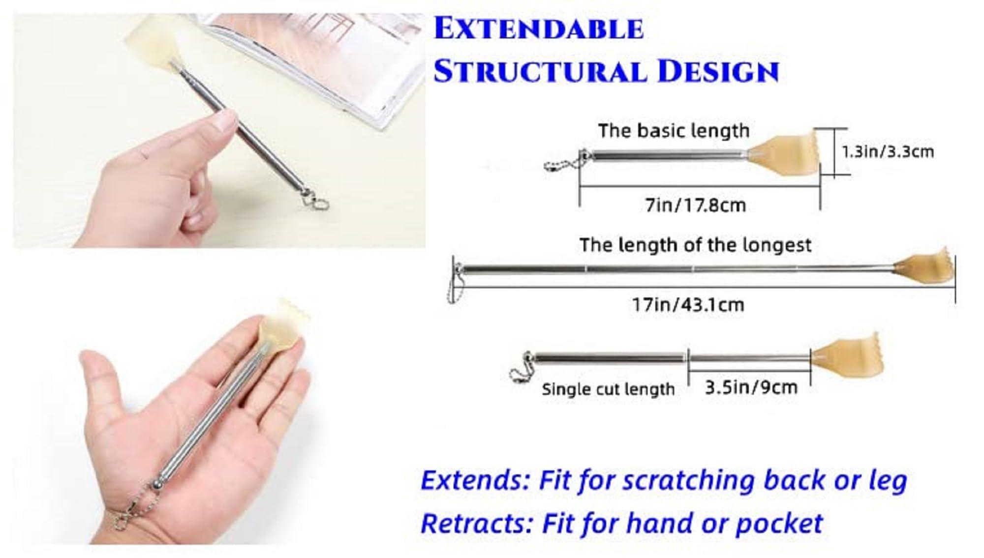 ASHMEN ASHMEN Back Scratcher Stick Extendable | Itching Hand Stick for Men, Women, And Kids| Massage Stick for Body | Khujli Hand Stick | Pit Khujlane Wala Pack of 1