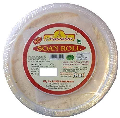 Bhavani foods Bhavani foods Very Soft Premium SOAN ROLL ( Pack of 2) 400 GMS Each Pack