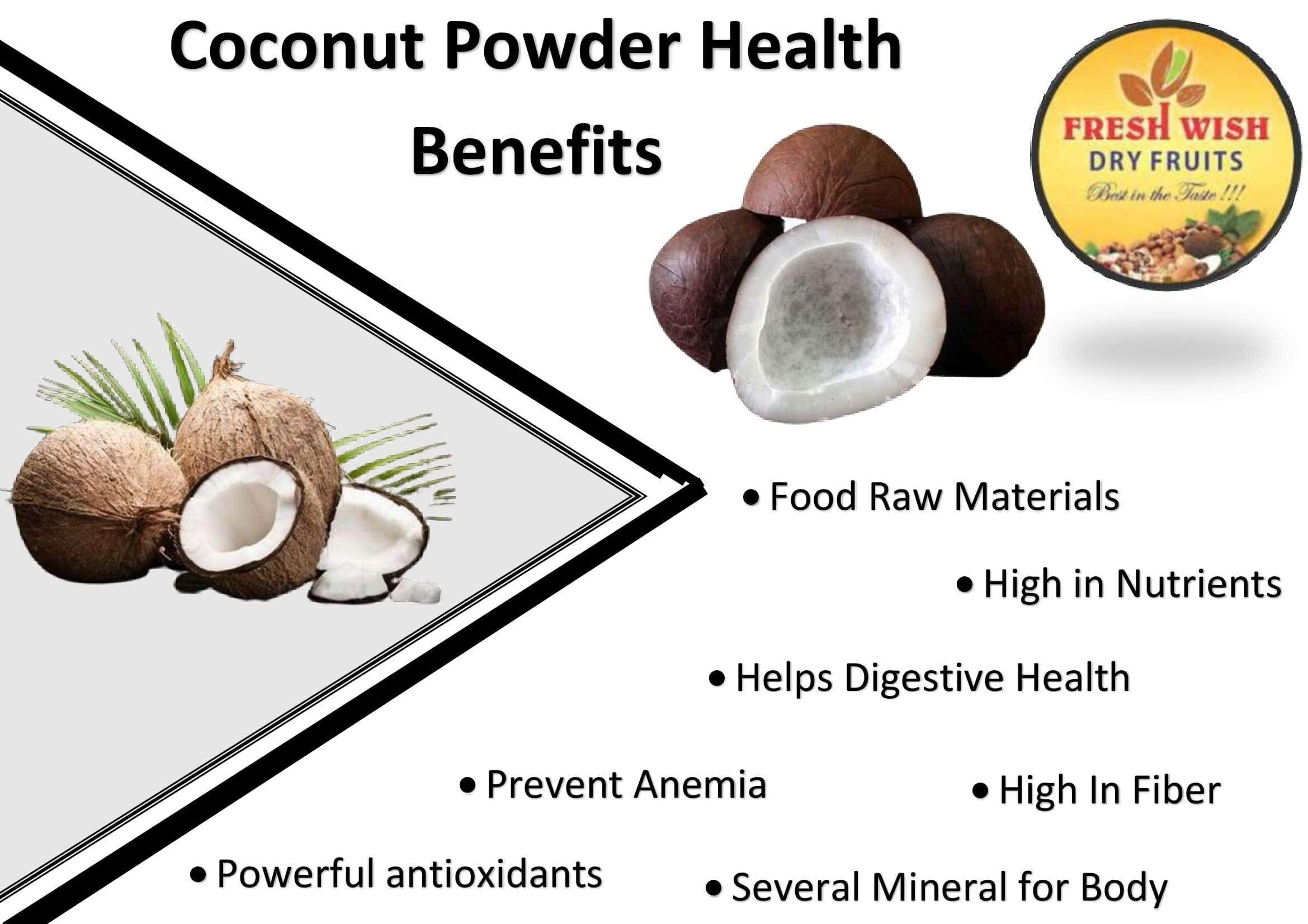 Fresh Wish Fresh Wish - Whole Dried Coconut (Khpar) 900 GM