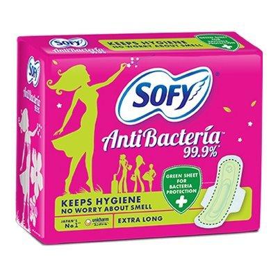 Sofy Sofy Antibacteria Extra Long Sanitary Napkins - 30 Pads (Pack of 1)
