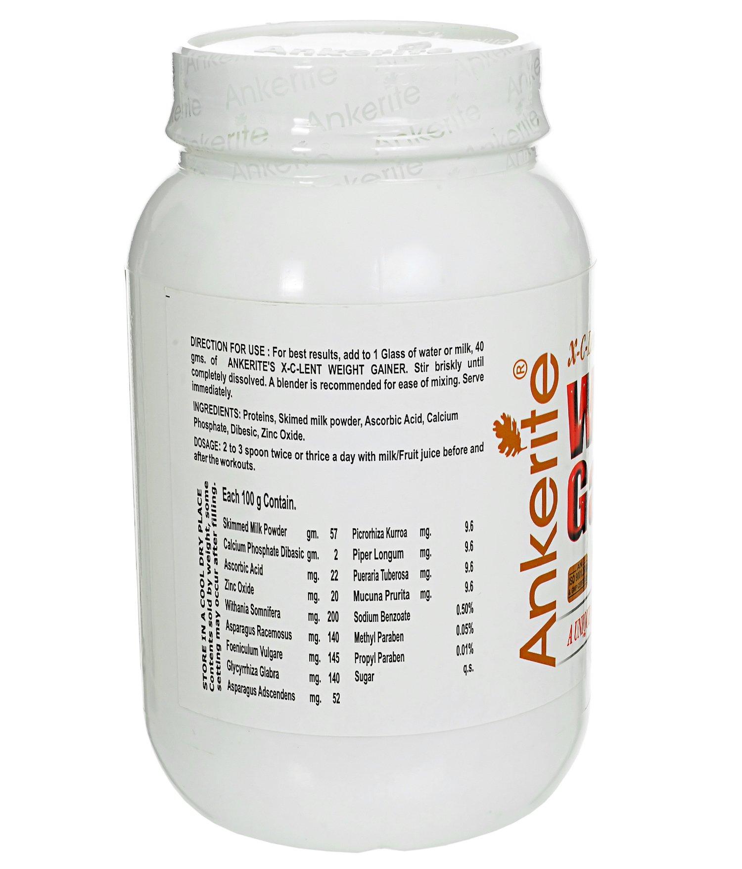 ANKERITE Ankerite X-C-lent Weight Gainer - 1 kg (Chocolate)