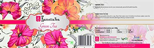KAMELIA KAMELIA Green Tea. 100g Tin Caddie