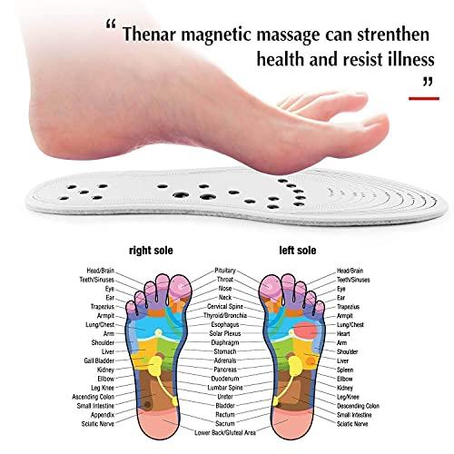 SAFEDEAL Safedeal Acupressure Magnetic and Acupressure Shoe Sole | Height Increase Device for Men and Women (Malticolour)