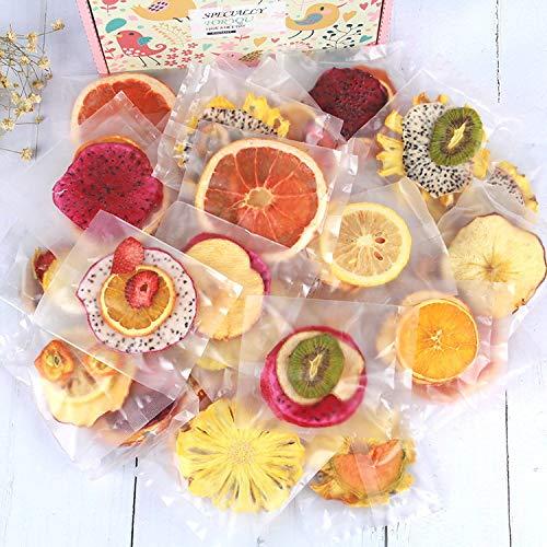 VÉDELA Naturals VÉDELA Naturals-Mixed Dried Fruits| Gluten Free | Vegan| Fruit Tea | Mix dried Fruit Slices for tea and cocktails |Cake| Pack of 20 Combination