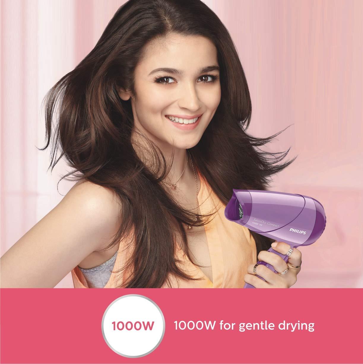 PHILIPS Philips HP8100/46 Hair Dryer (Purple) & Philips HP6306 Lady Shave