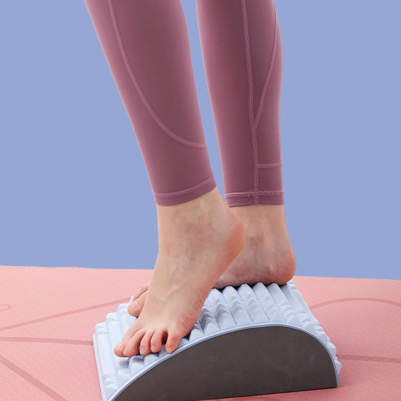 EXNOX Acemend Back Stretcher - Refresh Neck & Back Stretcher, Back Stretcher For Lower Back Pain Relief, Multi-Level Adjustable Spine Board For Herniated Disc & Lumbar Soothing Device (Blue)