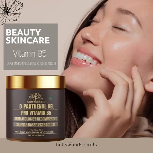 HOLLYWOOD SECRETS Hollywood Secrets D-Panthenol Provitamin Pantothenic Acid Vitamin B5 Liquid Gel 100ml