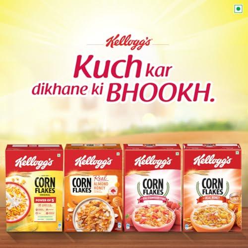 Kellogg's Kellogg\'s Combo, Corn Flakes Real Almond And Honey, 1 Kg And Kellogg\'S Muesli With 20% Nuts Delight Pouch, 750 G