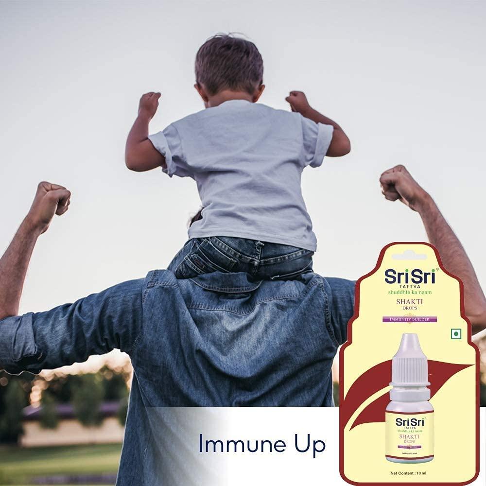 Sri Sri Ayurveda Tattva Sri Sri Tattva Shakti Drop - Immunity Builder, 10ml (Pack of 5)