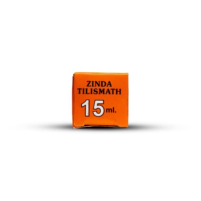 Zinda Tilismath Zinda Tilismath 15ml (Pack Of 2) Ayurvedic Herbal Remedy For Common Ailments & Immunity Booster, Nose Block Relief, Cough Relief or Stomach Pain Relief- Trusted Home Remedy for Internal & External Use