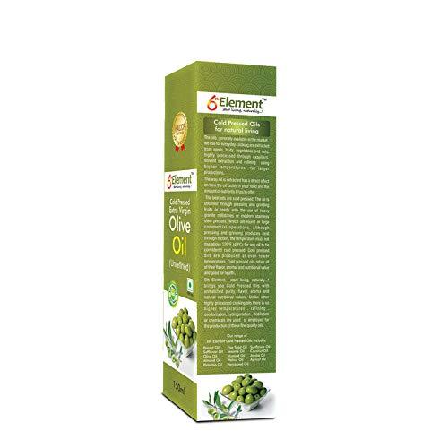 6th Element 6th Element Olive Oil Cold Pressed |Jaitoon Oil |Cold Pressed Olive Oil for Sauteing & Cooking (150 ml)