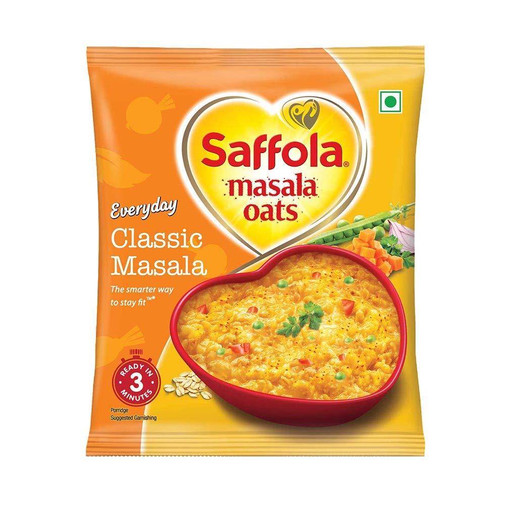 Saffola Saffola Masala Oats, Classic Masala, 38g [Pack of 6]