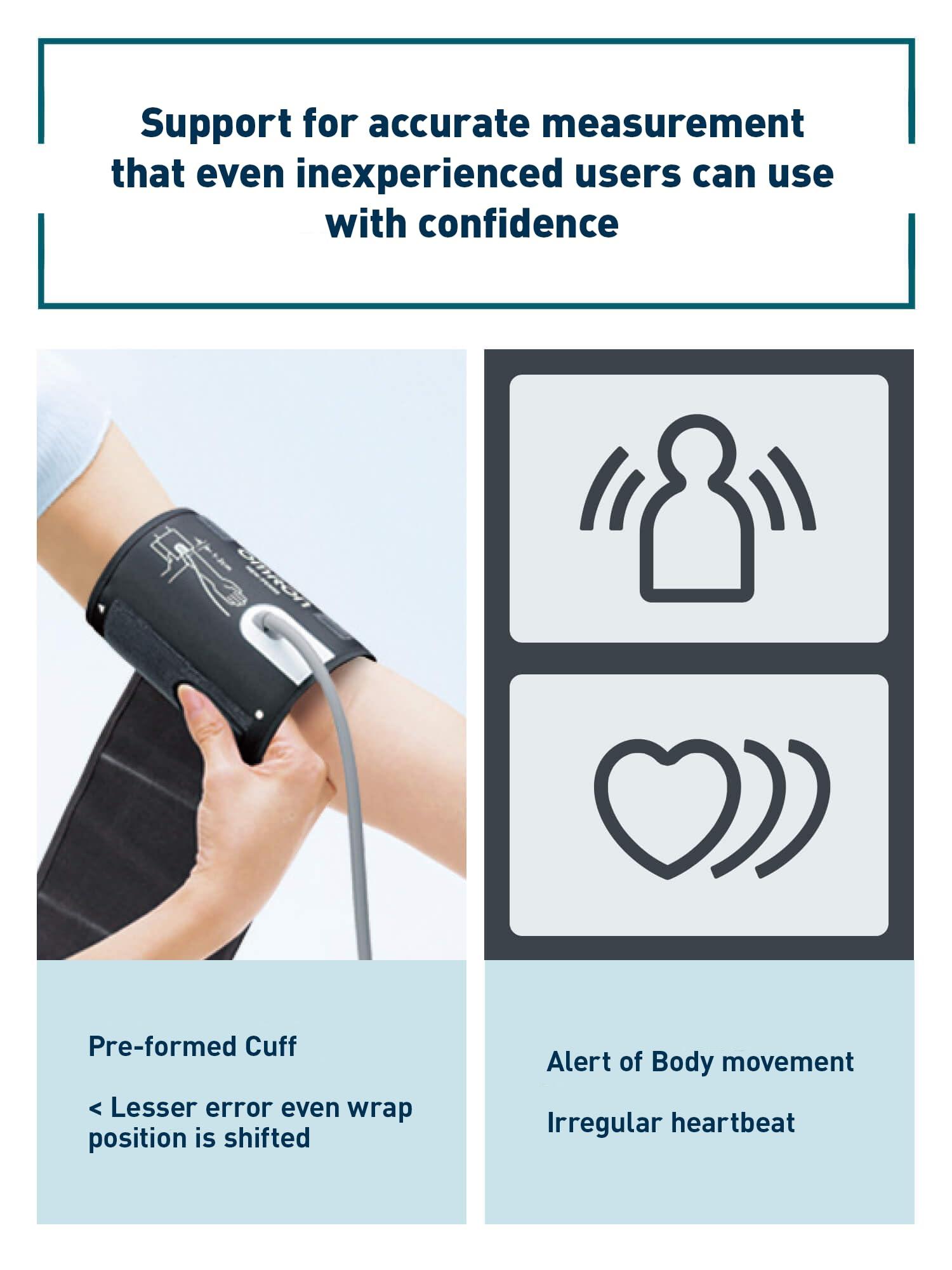 Omron Omron HEM 7156 T Digital Blood Pressure Monitor with 360 Accuracy Intelli Wrap Cuff for All Arm Sizes Accurate Measurements and Bluetooth Connectivity