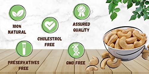 tryble Tryble Plain Cashew | Kaju | W320 Grade Whole Cashews 200 g | Nutritious, Delicious & Crunchy Kaju | Tasty Sweet Cashews for Snacking