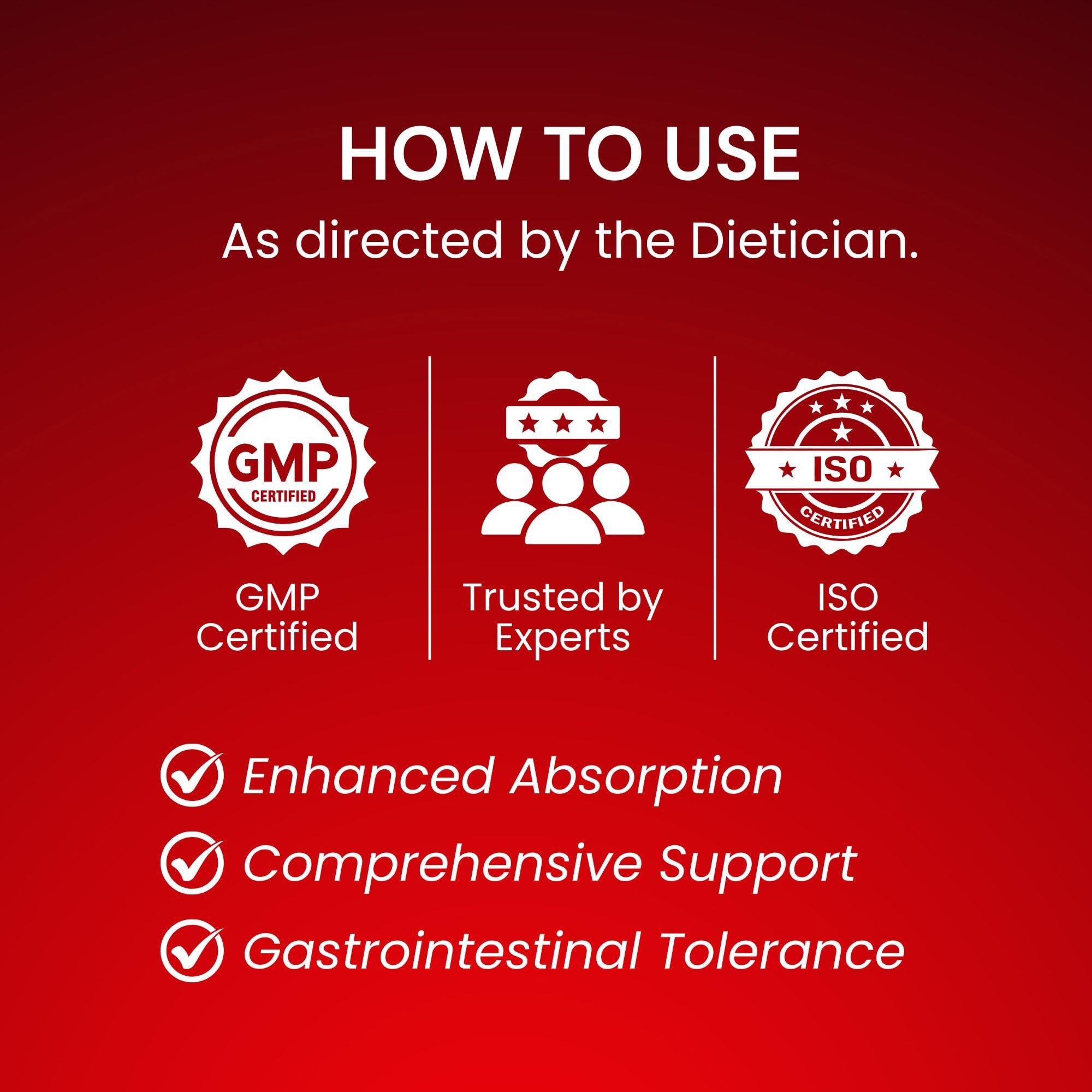 FERLON-FORTE FERLON-FORTE: Iron Supplement ( Pack Of 100 Veg Tablets) The Ultimate Therapy for Iron Deficiency, Pregnancy & Lactation Support, Compensate Blood Loss During menses & Post Surgery, Combat General Weakness, Boosts Energy and Immunity : Ferrous Fumara