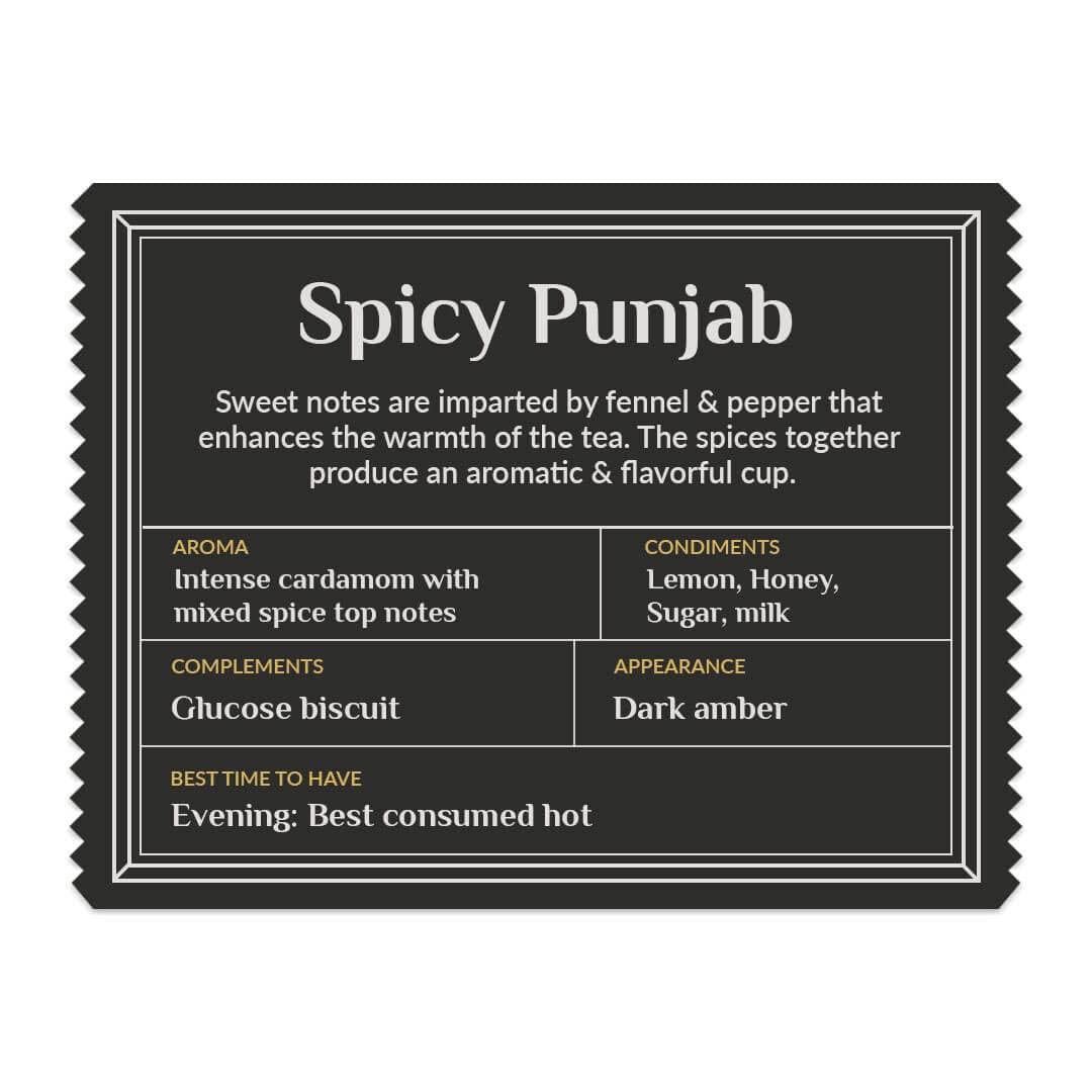 NavaFresh Basics Spicy Punjab | Tea Capsules | Nespresso Compatible Tea Pods | 50 Tea Pods