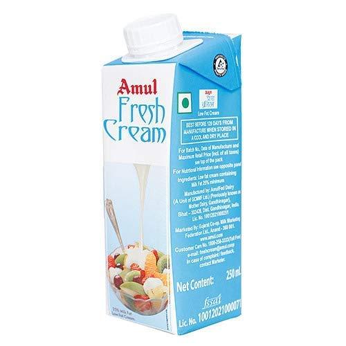 Amul Amul Fresh Cream, 250ml