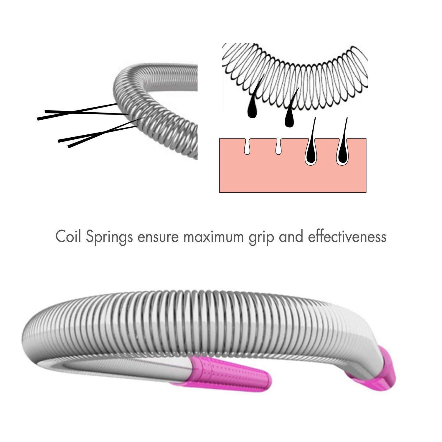 SC Mart SC Mart Woman Facial Hair Removal with Simple Spring Stick Threading Tool (Multicolor) 1pc