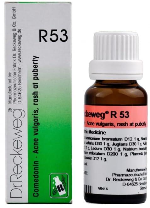 JESICA Dr. Reckeweg R53 Acne Vulgaris And Pimples Drop - 22 ml |Pack of 1|