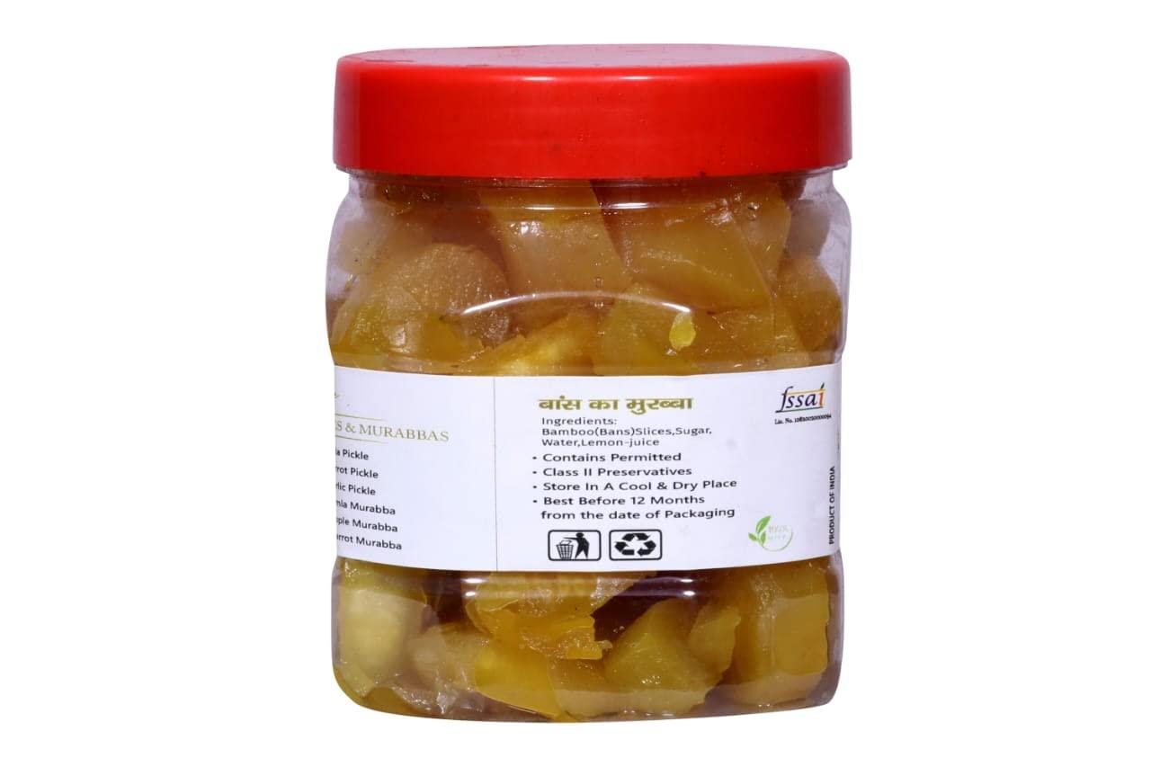 Self Signature Self Signature 100% Fresh & Natural Bamboo Murabba (Bans Murabba). Helps Increase Height Growth. Contains Soft Pieces of Bamboo Shoots 500gm