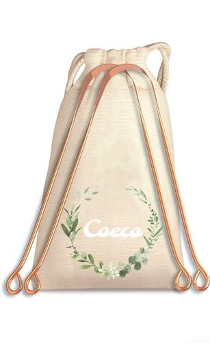 COECO CoECO Antimicrobial Tongue Cleaner (Pack Of 4) Made Of Pure Copper (Heavy Quality) For Daily Oral Dental Hygiene Fresh Breath And Health + Potly Pouch (COPPER)