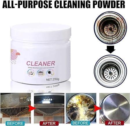 ALI SHIPPING Foam Rust Remover & All-Purpose Cleaning Powder Multi-Purpose Cleaner and Grease-Busting Soak for a Pristine Kitchen