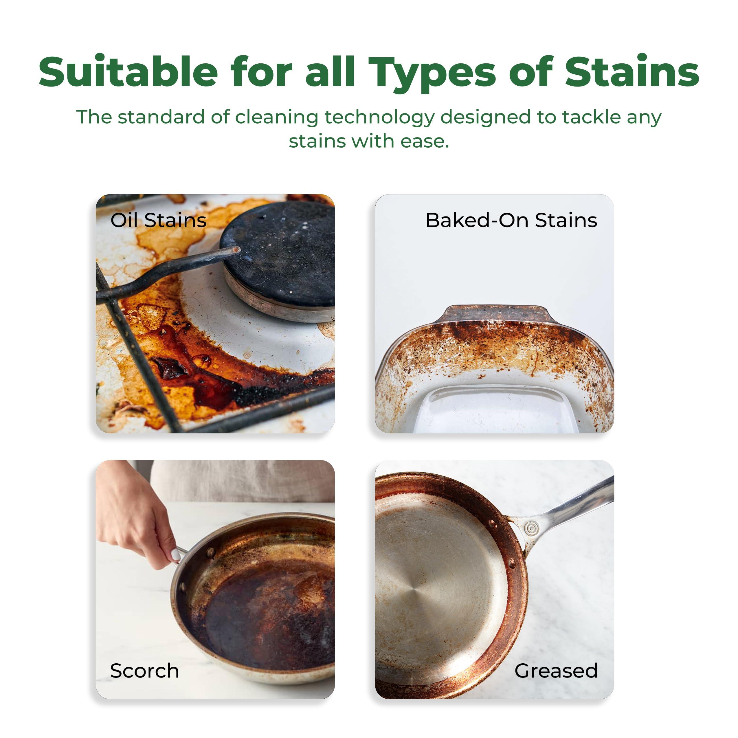 K2SQUARE Dishwashing Liquid, Advanced Degreasing Power, Vegan and Cruelty-free (Green)