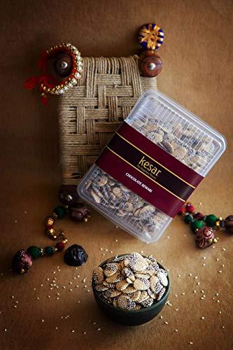 Dessert Drama Dessert Drama by Kesar Sweets Chocolate Rewari/Revri/Gud Rewri/Revdi (400 Gm) | Winter Chocolates Sweets | Gur ki Rewari (Sesame Seed & Jaggery) candy | Winter Season Sweets Pure & Healthy