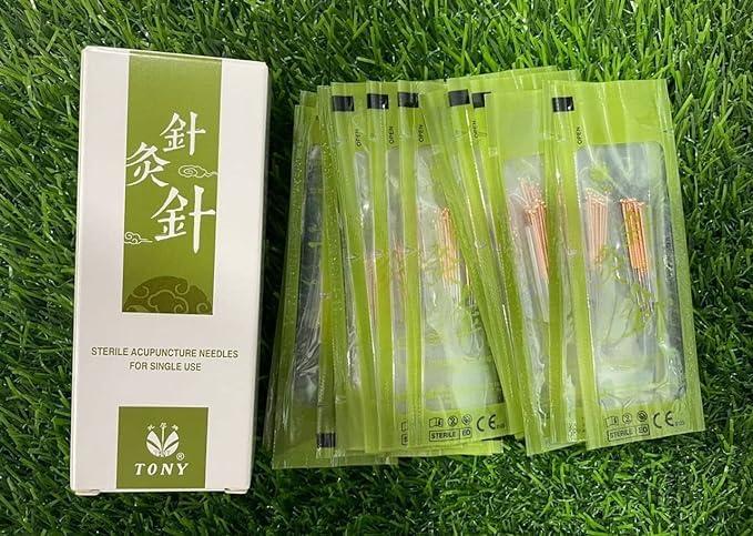 ACUWORLD ACUWORLD Tony Acupuncture Needles for single use Pack of 200 (Size 0.25x25)