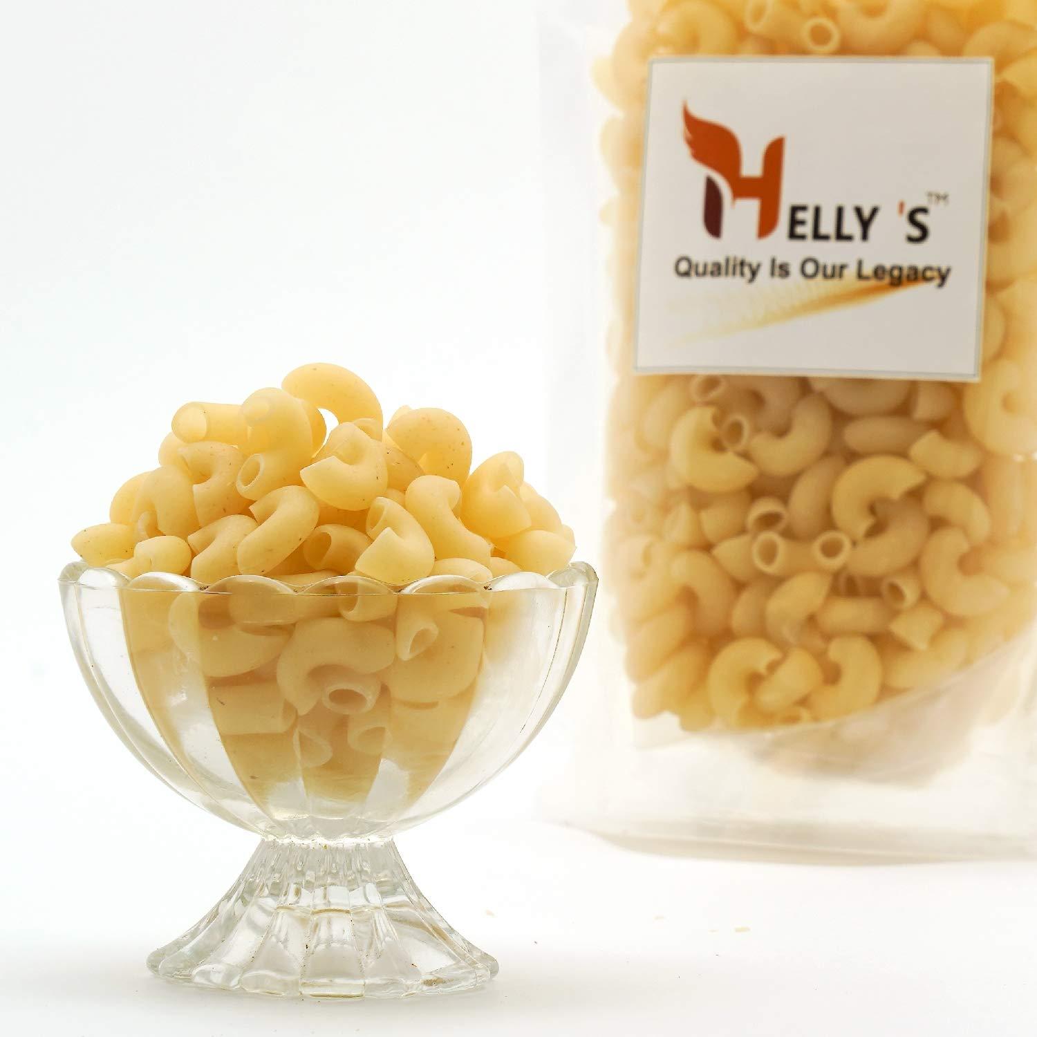 Helly's Helly\'s Durum Whole Wheat Elbow Macaroni Pasta | 400 gm - Zip Lock Pack