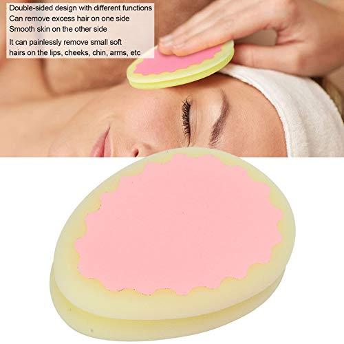 Tand Sponge Depilation Pads, Soft Sponge Hair Removal Pad, Chin Arms for Lips Cheeks