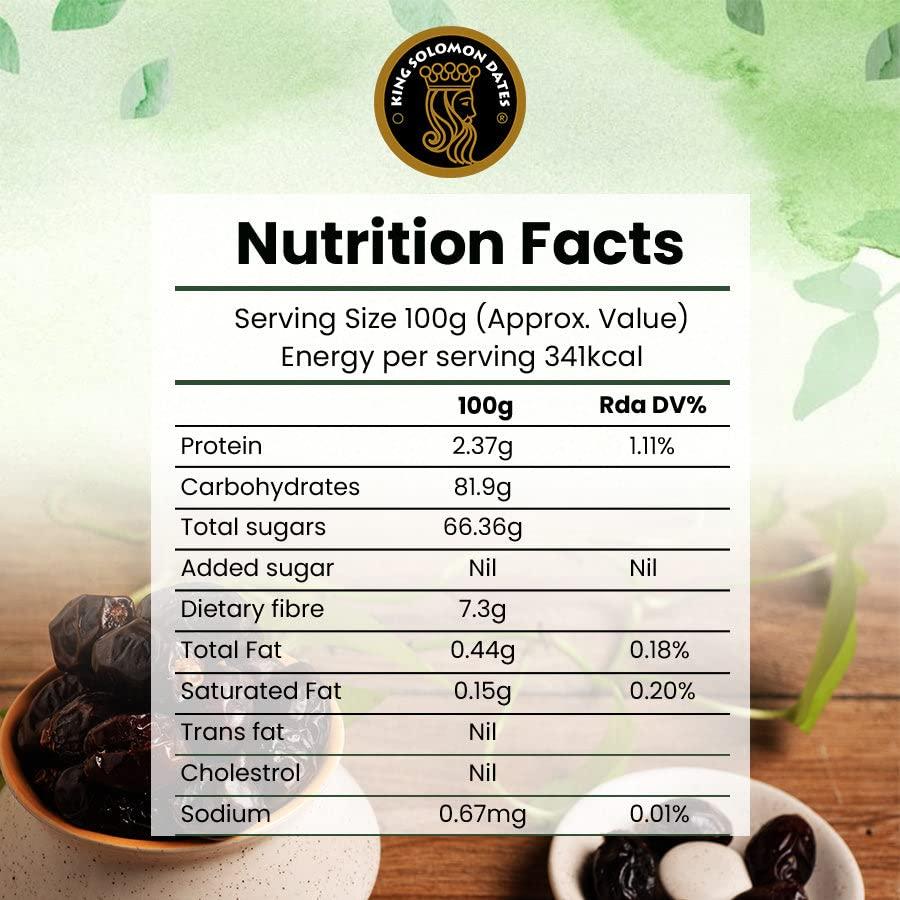 KING SOLOMON DATES KING SOLOMON DATES Large Medjoul/Medjool Dates 1 Kg|All Natural|No Added Sugar|No Preservatives|Gluten Free|Vegan Plant Based|Non-Gmo|Dates Dried Fruits|Khajur|Khajoor|Khejur