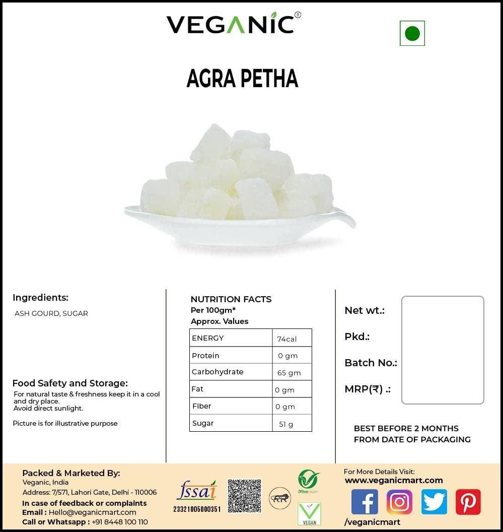 Veganic Veganic Indian Sweet Dry Agra Petha (250g)