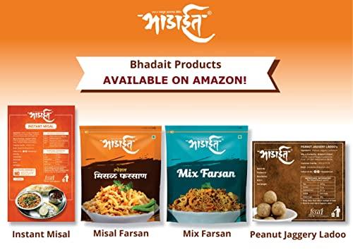 Bhadait Foods Bhadait Special Misal Farsan | Namkeen 200gm (Pack of 4)
