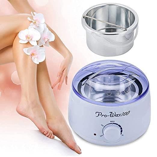 AZCONA IMPEX AZCONA Pro Wax 100 Warmer Hot Wax Heater with Temperature Control, Wax Machine for women, wax heater for waxing