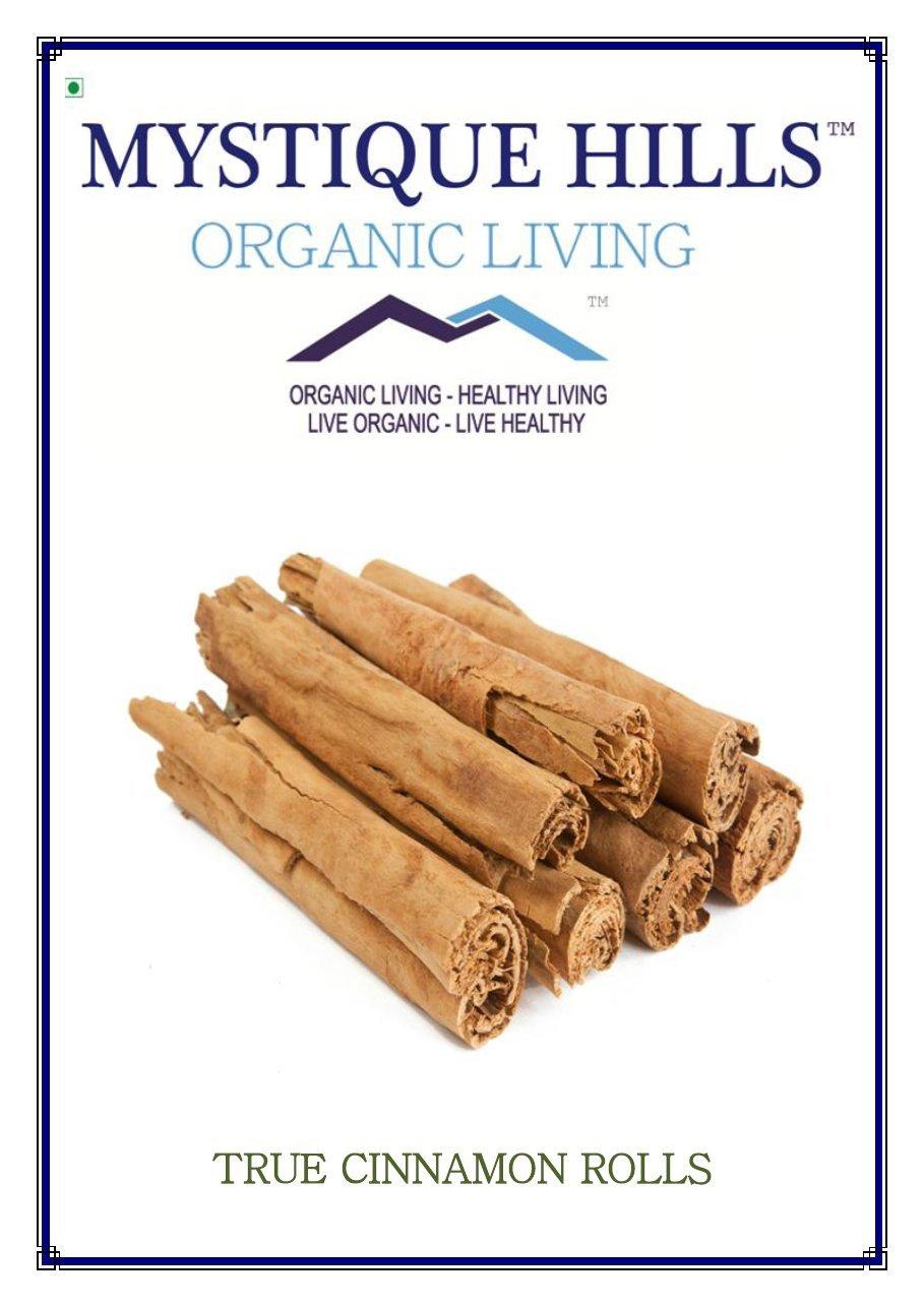 Mystique Hills Sri Lanka Organic True Cinnamon Rolls, Cinnamomum Verum (100 g)