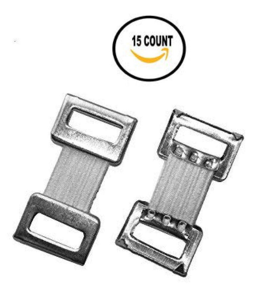 RARE OCEANS RARE OCEANS Crepe Roll Support White Clip (Pack of 15)