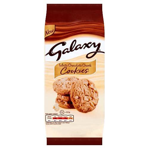 Galaxy Cookies Galaxy White Chocolate Chunk Cookies , 180g